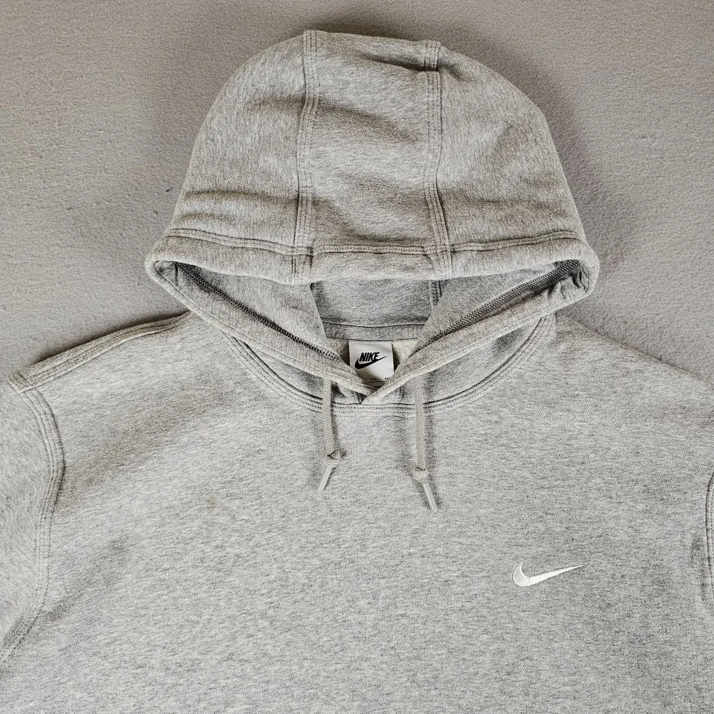 Nike Sportswear Club Fleece Hoodie Mens XXL Gray Pullover Classic Embroidered